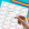 Personalised School Book Labels | Unicorn Fun