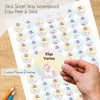 Round waterproof name labels - Unicorn Magic