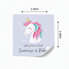 Personalised Gift Labels | Unicorn Stars