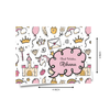 Personalised Gift Notecards | Unicorn Princess