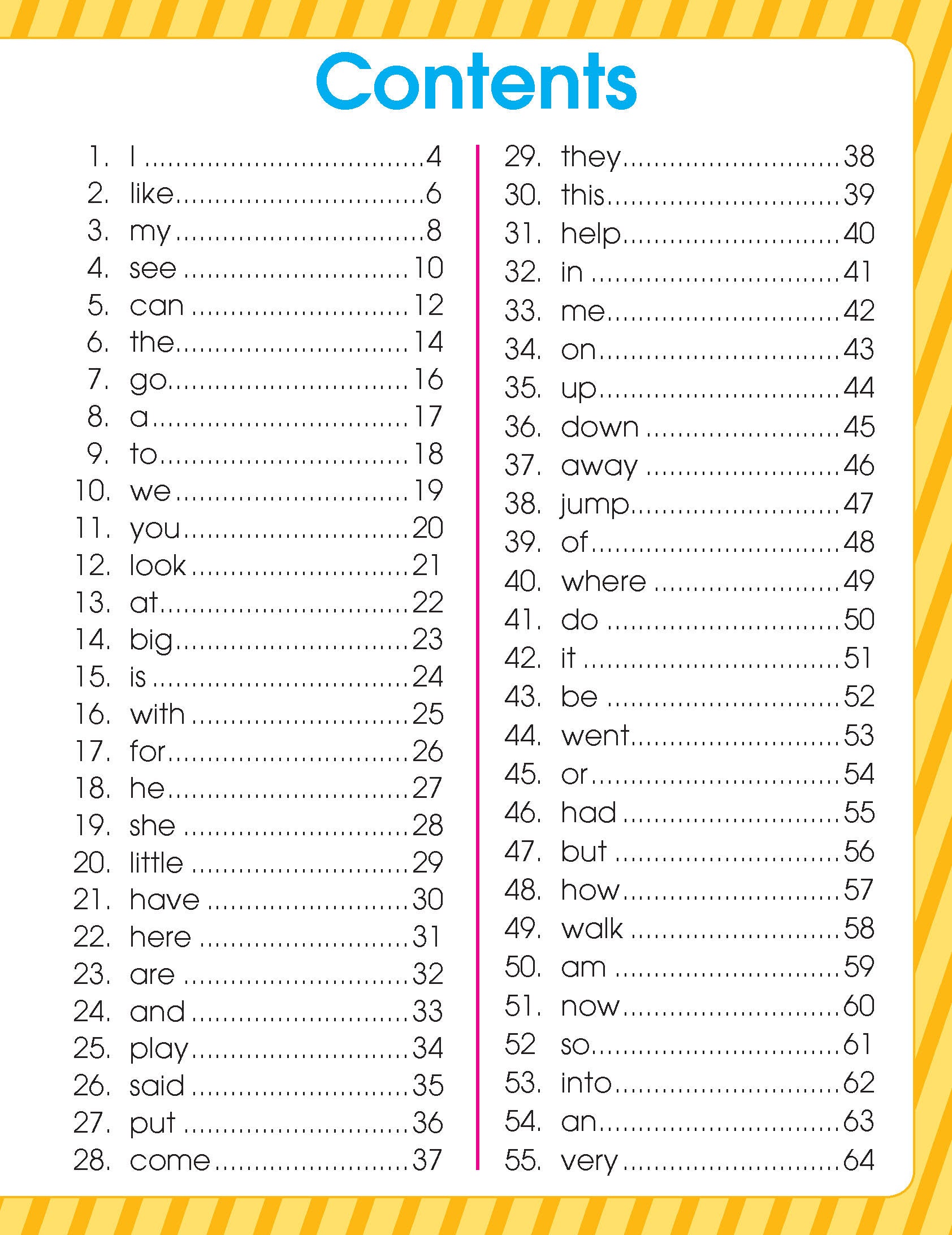 Very First Sight Words Sentences Level 1 – mumma.com