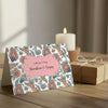 Personalised Gift Notecards | Vintage Floral