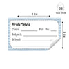 Personalised School Book Labels | Whale