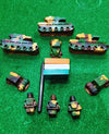 Indian Military Theme Crayons | Set Of 12
