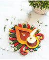 ilearnngrow DIY Tea Light Candle Holder - Set of 4