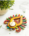 ilearnngrow DIY Tea Light Candle Holder - Set of 4