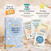 Baby Boy Milestone Cards | Pack Of 24