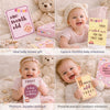 Baby Girl Milestone Cards | Pack Of 24