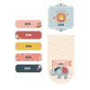 Personalised Name Stickers Set | Animal Circus