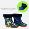 Blue Deer Flexible Rubber Rain Gumboots for Toddlers and Kids - Little Surprise BoxBlue Deer Flexible Rubber Rain Gumboots for Toddlers and Kids