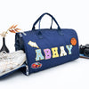 Personalised Name Motif Travel Duffel Bag