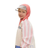 Bold Geometric Print Cream & Pink Raincoat for Kids - Little Surprise BoxBold Geometric Print Cream & Pink Raincoat for Kids