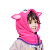 Bright Pink Uni Fleece Winter Cap covering Mouth, Neck and Head - Little Surprise BoxBright Pink Uni Fleece Winter Cap covering Mouth, Neck and Head
