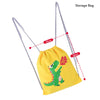 Bright Yellow 3d Dino Theme Raincoat for Kids - Little Surprise BoxBright Yellow 3d Dino Theme Raincoat for Kids