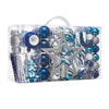 Christmas Ball Ornaments XMas Tree Hanging Decorations Silver & Blue theme christmas Balls, 100 pcs Box Set - Little Surprise BoxChristmas Ball Ornaments XMas Tree Hanging Decorations Silver & Blue theme christmas Balls, 100 pcs Box Set