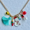 Snowman Pendant Style Necklace