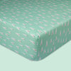 Organic Fitted Cot Sheet- Pines