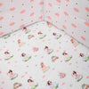 Organic Fitted Cot Sheet- Princess