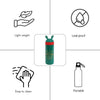 Green Reindeer Antler Stainless Steel sleek Christmas Water Bottle for Kids, 330 ml - Little Surprise BoxGreen Reindeer Antler Stainless Steel sleek Christmas Water Bottle for Kids, 330 ml