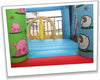 Castle Bouncer With Farmyard Ball Pit
