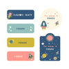 Personalised Iron On Labels | Space Explorer