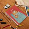 Personalised Spiral Notebook | Kitty Cat