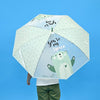 Light Green, Translucent Kelly-Jo all over teddy paws Rain and All-season Umbrella for Kids & Adults