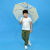 Light Green, Translucent Kelly-Jo all over teddy paws Rain and All-season Umbrella for Kids & Adults