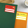 Mini SchoolBook Labels - Construction Vehicle Peppydots|]Peppydots