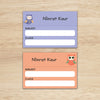 Mini SchoolBook Labels - Sweet Owl Peppydots|]Peppydots