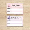Mini SchoolBook Labels - Butterfly Magic Peppydots|]Peppydots
