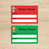 Mini SchoolBook Labels - Tribal Animals Peppydots|]Peppydots