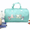 Personalised Name Motif Travel Duffel Bag