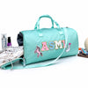 Personalised Name Motif Travel Duffel Bag