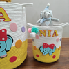 Jute Cotton Storage Basket | Ellie's Carnival