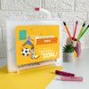 Personalised Faber Castell Crayon Box | Football Goals Boy