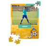 Personalised Photo Puzzle | Football Goals Boy