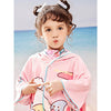 Pink Bunny Lightweight Microfibre Hooded Swim Poncho/ beach coverup towel for Kids - Little Surprise BoxPink Bunny Lightweight Microfibre Hooded Swim Poncho/ beach coverup towel for Kids
