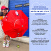Red Riding Hood theme, Unique Spanish Patio Style Kids Umbrella, 5-12 years,Red - Little Surprise BoxRed Riding Hood theme, Unique Spanish Patio Style Kids Umbrella, 5-12 years,Red