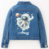 Personalised Denim Jacket | Space