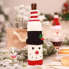 Stretchable Snowman Wine Bottle cover - Little Surprise BoxStretchable Snowman Wine Bottle cover