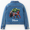 Personalised Denim Jacket | Superhero