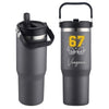 The 67 Collection Personalised Tumbler with handle | 900 ml