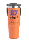 The 67 Collection Personalised Tumbler with handle | 900 ml