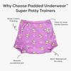 Padded Underwear | Striking Whites