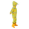 Yellow Safari Kingdom Theme All Over Jumpsuit / Playsuit Raincoat for Kids - Little Surprise BoxYellow Safari Kingdom Theme All Over Jumpsuit / Playsuit Raincoat for Kids