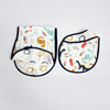 Dino Friend | Reversible Bib & Burpy Cloth Set