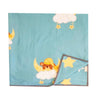 Sweet Dreams Teddy Organic Baby Dohar Blanket, Blue