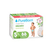 PureBorn Printed Diapers, Master Pack, Size 5 (11 - 18kg), 88 Counts
