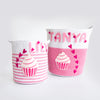Magical Cupcakes- Cotton Rope Baskets (Set Of 2)